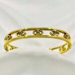 Evil Eye Gold Armband
